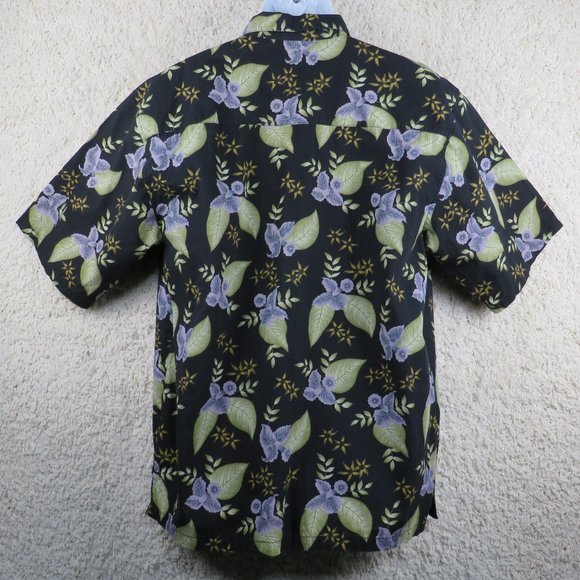 Ocean Pacific* Men's Short Sleeve Button Down Hawaiian Shirt Size~ Medium - Picture 2 of 11